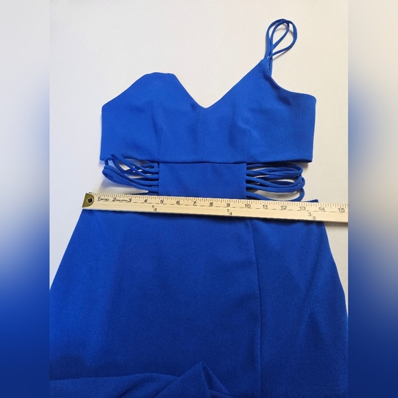 Express Dress Women's S Blue Petit ,Elegant - Picture 5 of 7